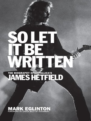 cover image of So Let It Be Written